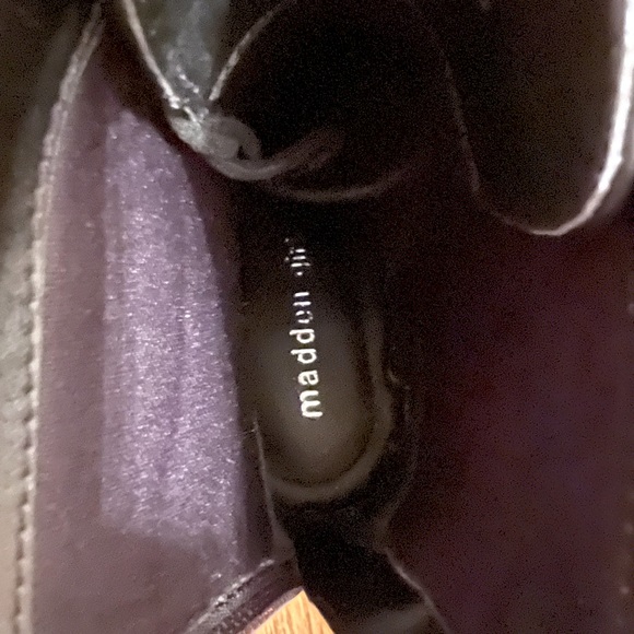 NWOT MADDEN GIRL COMBAT HEEL BOOTS SIZE 6 - Picture 3 of 6